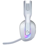 DIADEMA GAMER LOGITECH G522 LIGHTSPEED RGB BLANCA Y NEGRA - Imagen 4