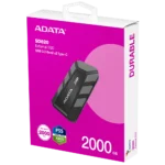 UNIDAD SOLIDA EXTERNA ADATA SD820 2TB (USB-C)