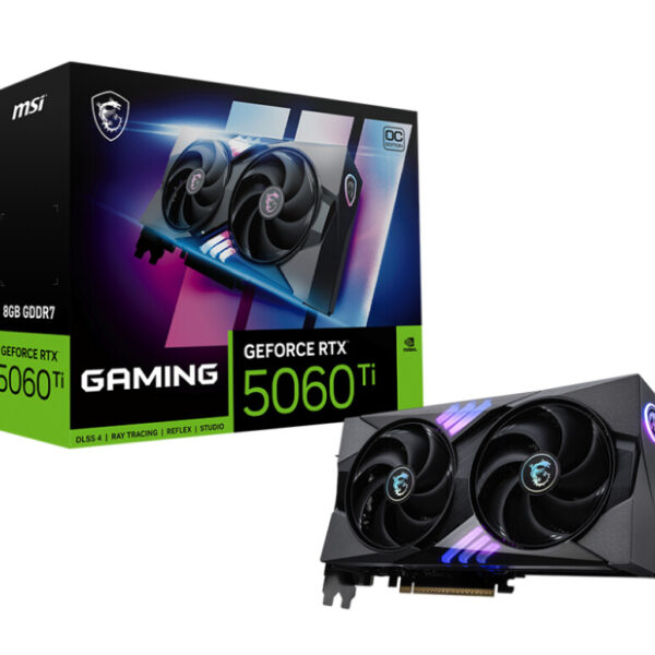 TARJETA DE VIDEO MSI GAMING RTX 5060TI 8GB OC