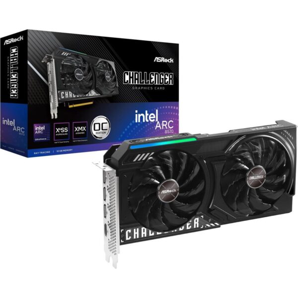TARJETA DE VIDEO ASROCK CHALLENGER INTEL ARC B570 ITX 10GB