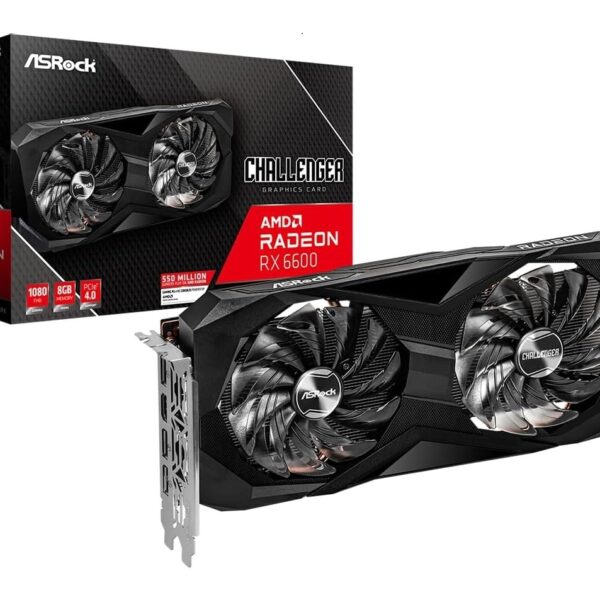 GRAFICA ASROCK CHALLENGER RX 6600 8GB (USADA)