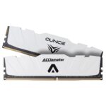 KIT 32GB (2X16) 6000MHZ ACCLAMATOR DDR5 BLANCAS