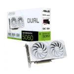 TARJETA DE VIDEO ASUS DUAL RTX 5060 8GB OC BLANCA Y NEGRA