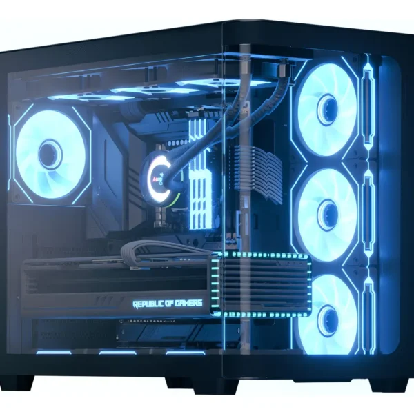 CHASIS MID-TOWER AEROCOOL P500C NEGRO
