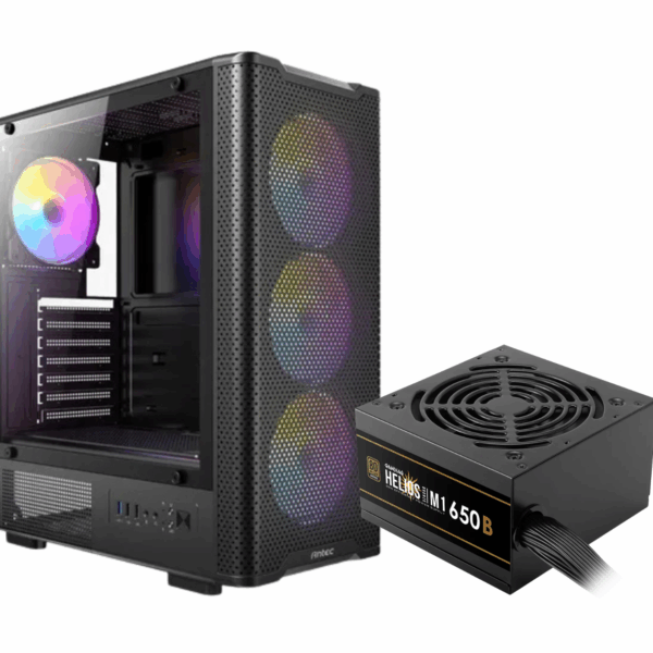 CHASIS ANTEC VX310 + FUENTE GAMDIAS 650W 80P BRONZE