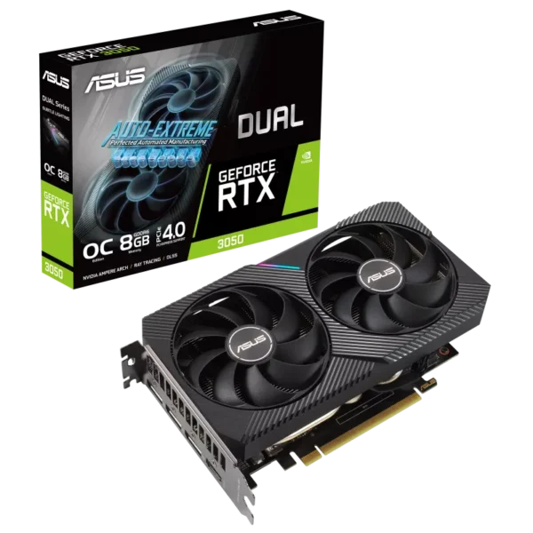 TARJETA DE VIDEO ASUS DUAL RTX 3050 6GB OC