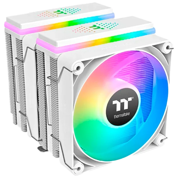 DISIPADOR THERMALTAKE ASTRIA 600 DOBLE ARGB BLANCO