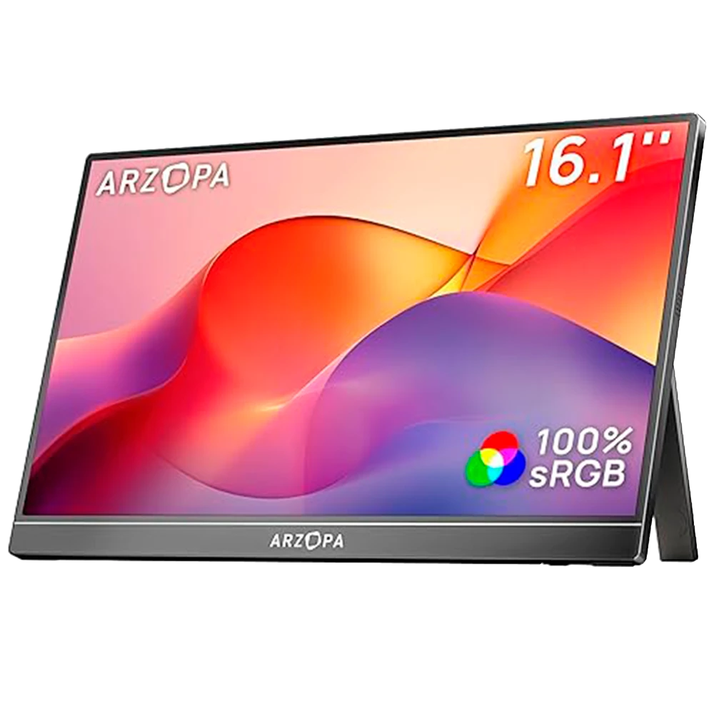 Product_20260527110157244755162.perfil-png MONITOR PORTABLE ARZOPA Z1C 16.1" FHD 60HZ sRGB - Imagen 1