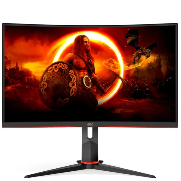 MONITOR GAMER CURVO AOC 24" FHD (C24G2) 165HZ