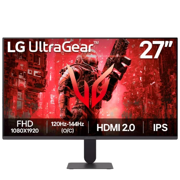 MONITOR GAMER LG ULTRAGEAR 27" FHD (27G411A-B) 144HZ