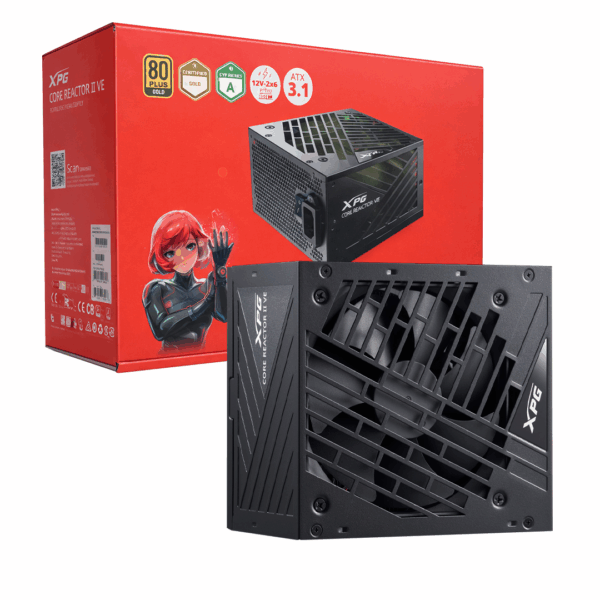 FUENTE DE PODER XPG CORE REACTOR II VE 850W 80 PLUS GOLD MODULAR