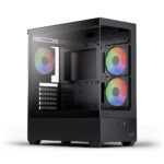CHASIS AEROCOOL P500D NEGRO Y BLANCO - Imagen 2