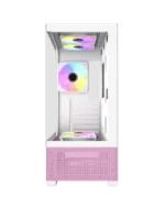 CHASIS MID-TOWER INFINITA i802 AIR ROSADO Y MORADO - Imagen 3