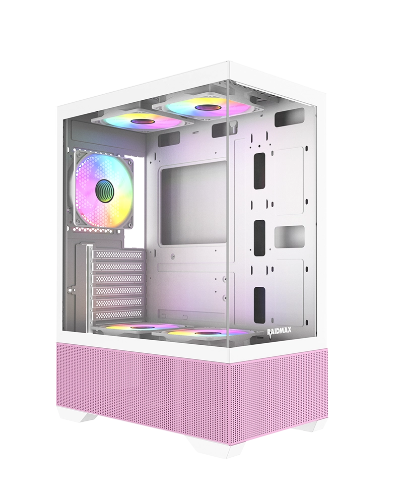 i802air-loop-P3 CHASIS MID-TOWER INFINITA i802 AIR ROSADO Y MORADO - Imagen 1