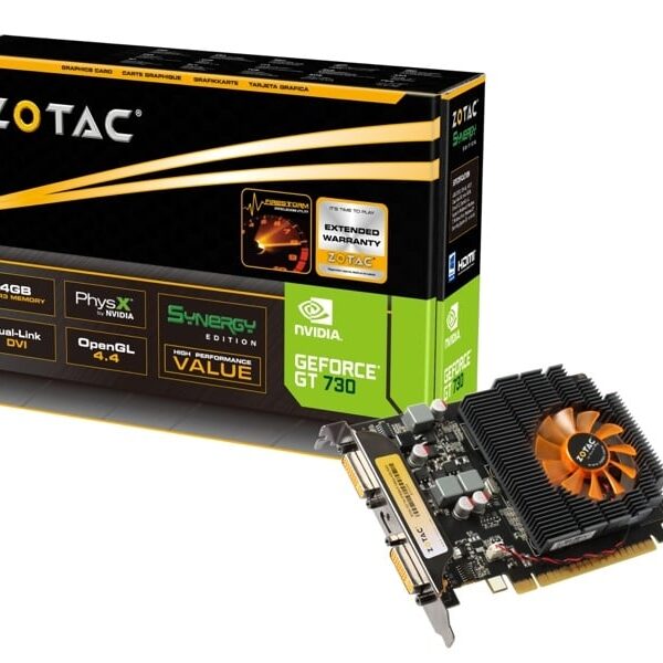 TARJETA DE VIDEO ZOTAC GT730 4GB DDR3 LP