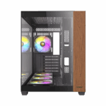 CHASIS MID-TOWER ANTEC CX800 WOOD MADERA NEGRO - Imagen 2