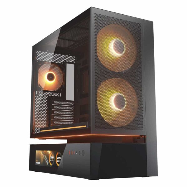 CHASIS MID-TOWER COUGAR CFV235 MESH VISION BLANCO Y NEGRO