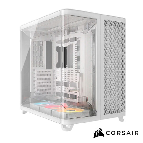 CHASIS MID-TOWER CORSAIRAIR 5400 LX120R LINK BLANCO