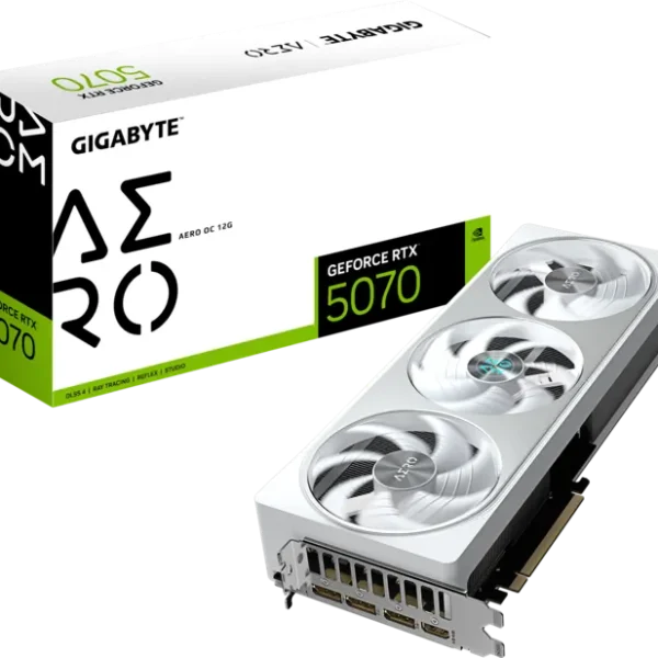 TARJETA DE VIDEO GIGABYTE RTX 5070 AERO OC 12GB