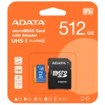 MEMORIA MICRO SD 512GB ADATA PREMIER CLASE 10