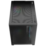 CHASIS MICRO-TOWER GAMDIAS AURA GC10M V2 3 FAN BLANCO Y NEGRO - Imagen 3