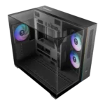 CHASIS MICRO-TOWER GAMDIAS ATLAS M3M ARGB NEGRO - Imagen 2