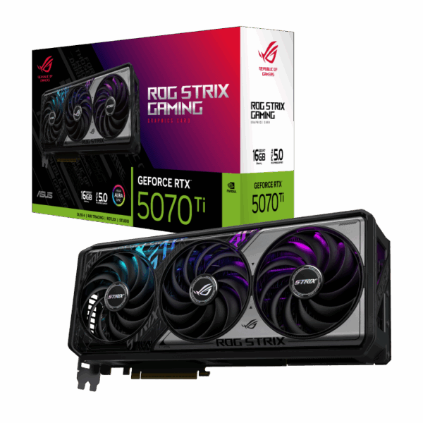 TARJETA DE VIDEO ASUS ROG STRIX RTX 5070TI 16GB (PREVENTA)