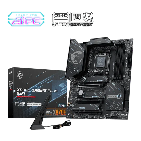 BOARD MSI X870E GAMING PLUS WIFI DDR5