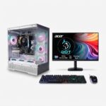 COMPUTADOR DE MESA BASIC DOT WHITE RYZEN 5 5600G + 16GB + SSD 512 *OBSEQUIO TECLADO Y MOUSE*