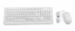 COMBO TECLADO Y MOUSE USB LENOVO BLANCO