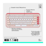 COMBO TECLADO Y MOUSE POP ICON LOGITECH ROSA - Imagen 3