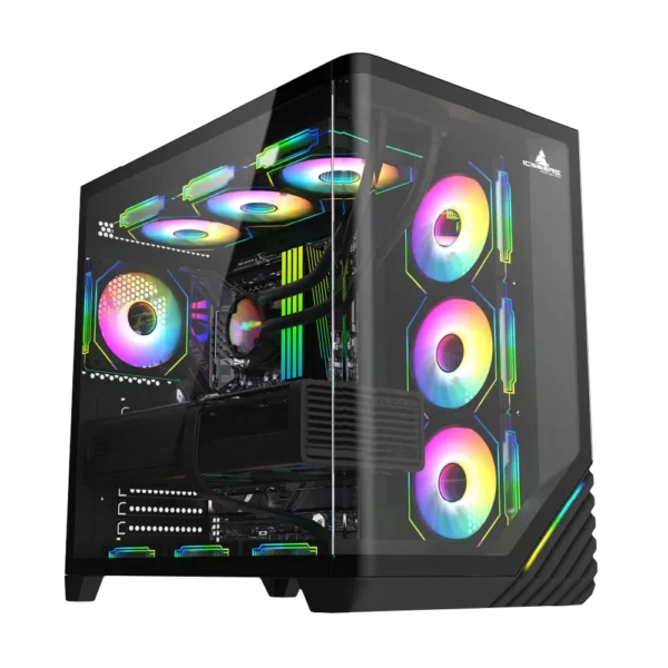 CHASIS ICEBERG CRYSTAL WAVE L 7 FAN ARGB