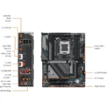BOARD GIGABYTE X870 GAMING X WIFI 7 AM5 ATX - Imagen 5