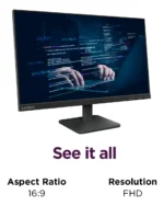 MONITOR LENOVO L24-4e 23.8" 100Hz - Imagen 7