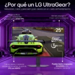 MONITOR LG ULTRAGEAR G5 25G523B-B 25" 200Hz - Imagen 4